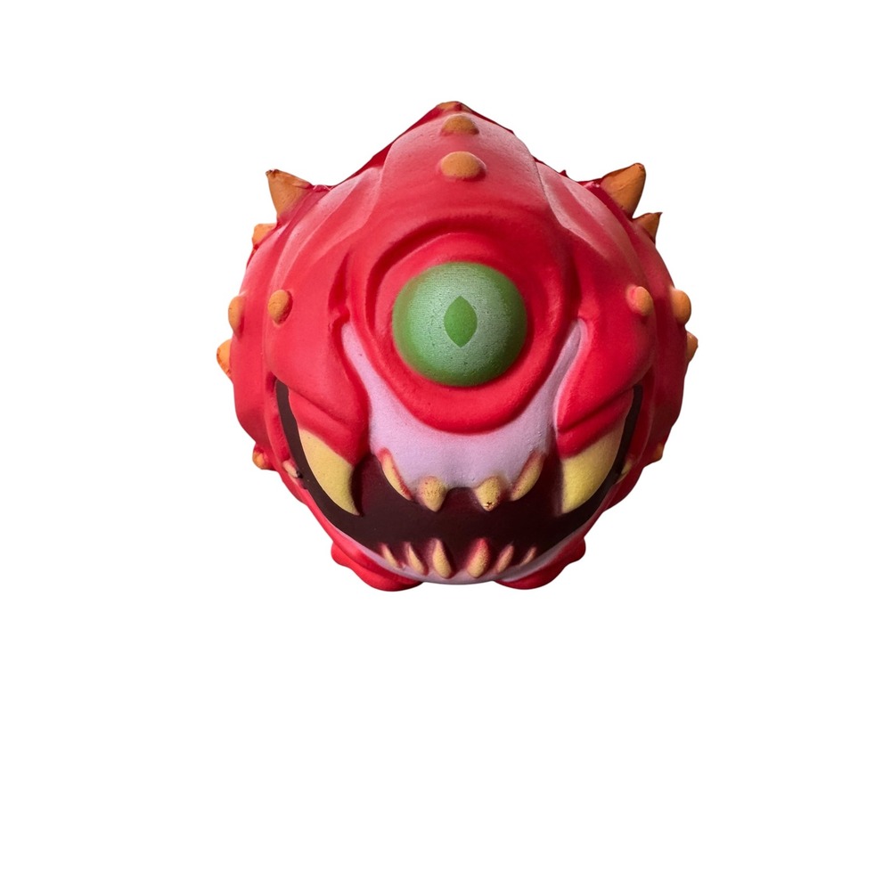 Bethesda DOOM Cacodemon Foam Stress Ball Toy Loot Crate 2020 Red Demon Gamer